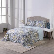 Boutis Ultrasonic Double-Sided 3-Piece Bedspread Kit With Pillowcase - Lisbon - View 2