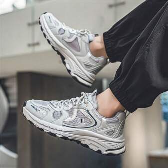 New Men's Casual Shoes, Sneakers, Dirty Shoes, Thick-Soled Chunky Sneakers, Ins Style