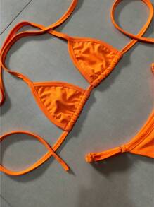 Women's Athens Suplex Curtain Bikini With Regulator - 橘色 - 查看 3