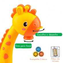 Children's Drawing Projector Table Magic Whiteboard Table Creative Educational Giraffe - 彩色 - 查看 4