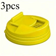 3 nắp lon nước ngọt nhiều màu sắc - Chống tràn, có thể tái sử dụng, chống rò rỉ, dễ vệ sinh dùng cho lon nước ngọt, bia, đồ uống tăng lực, đồ uống dã ngoại & cắm trại với thiết kế di động, - Nhiều màu - Xem 15