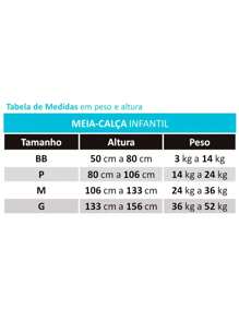 Meia Calça Ballet Infantil Menina Fio 80 Algodão Lupo Lobinha - Preto - Visão 7