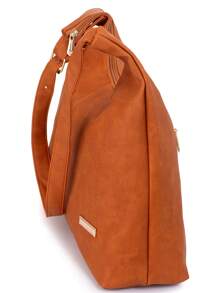 Women's Large Half Moon Shoulder Bags Crossbody Bags - 駝色 - 查看 6