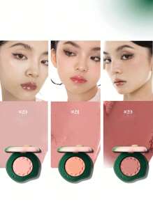 GIRLCULT 三合一多功能面霜 #20 蜜桃色，集腮红、高光和眼影于一体 | 蕴含霍霍巴籽油 | 保湿 | 轻盈易推开，持久显色，提亮肤色，礼盒装 - #20 Peach - 查看 6