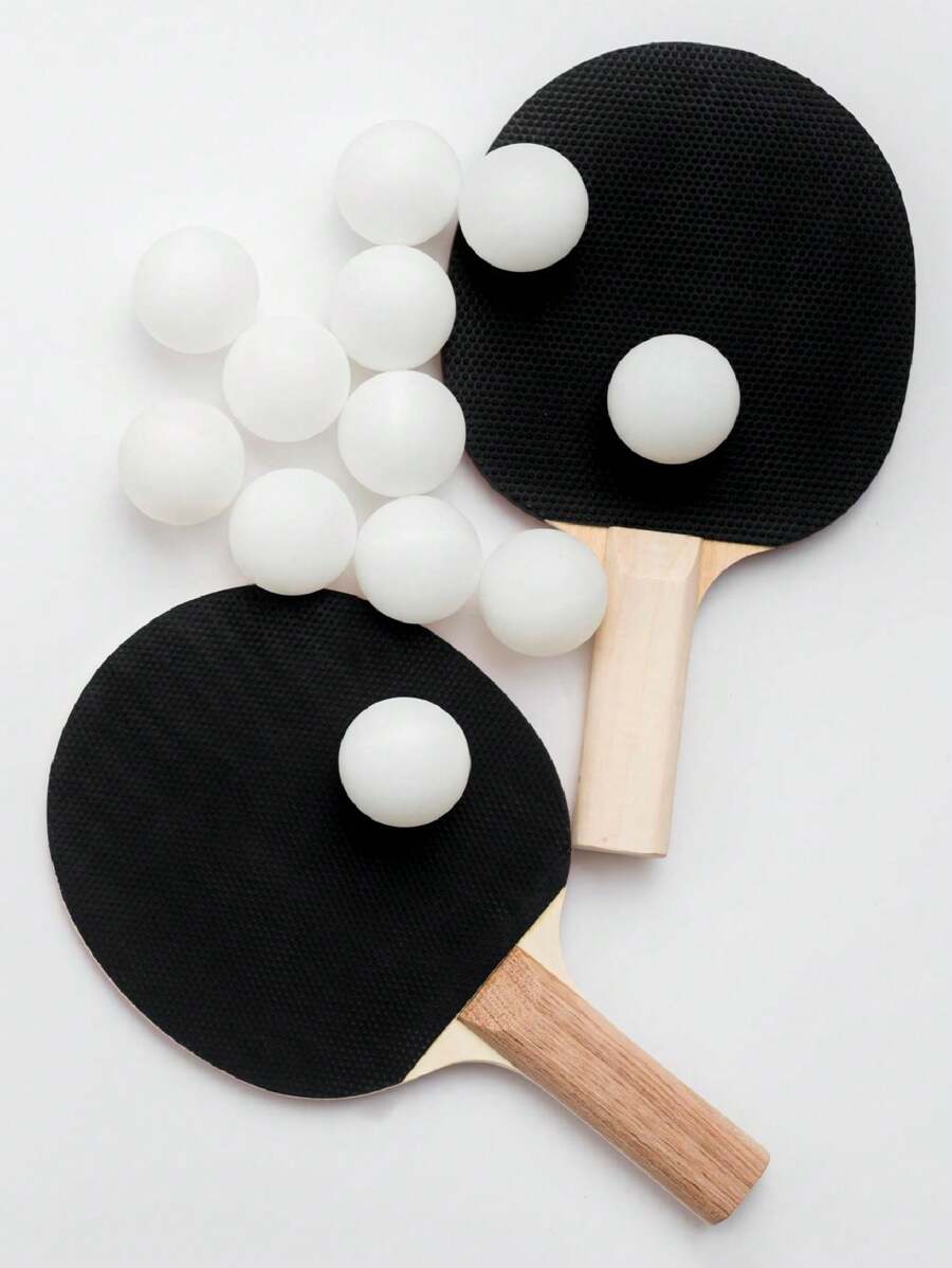 12pcs/24pcs/48pcs Table Tennis Balls White Durable Ping Pong Balls Training & Competition Beer Pong Balls - White - View 1