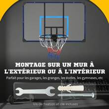 Panneau de basket-ball - Bleu azur - Voir 3