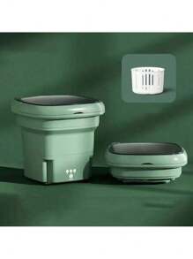 Mini Compact Portable Stack Washing Machine - BlueA - View 4