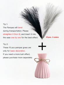 1pc Plastic Flower Vase, Unbreakable Vases Creative Home Decoration For Wedding Party Festival, Decorations, Gifts, Home Decor, Halloween Decor, Decorations, Kitchen Decor Birthday Graduation Back To School Room Decor School Supplies Glass Vase