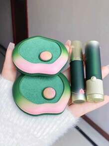 GIRLCULT 三合一多功能面霜 #20 蜜桃色，集腮红、高光和眼影于一体 | 蕴含霍霍巴籽油 | 保湿 | 轻盈易推开，持久显色，提亮肤色，礼盒装 - #20 Peach - 查看 11