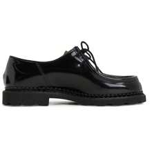 Michael Gloss Leather Derby Black - Black - View 4