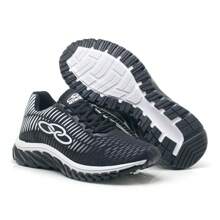 Sports Shoes Gym Outdoor Walking Comfortable New Unisex Running Shoes - 黑與白 - 查看 4