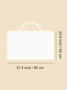 1pc Breathable Cotton Muslin Multi-Function Nursing Cover, Breastfeeding Scarf, Stroller Sun Shade & Wind Protector - White - View 10