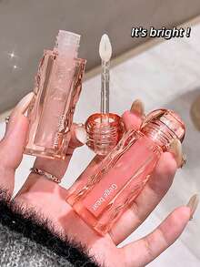 Gogo Bear Fruit Extract Hydrating Lip Gloss Autumn And Winter Hydrating Colorless Transparent Lip Oil - Multicolor - View 6