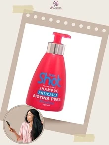 Kolor Shot Anti-Hair Loss Shampoo With Pure Biotin + Keratin 250ml - Pink - View 3