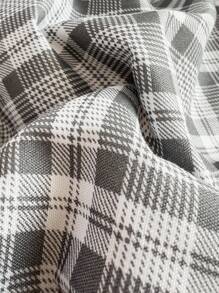 4 件套格子床上用品（1 个羽绒被套、2 个枕套、1 个床单），现代简约风格，无需填充，亲肤舒适，适合单人床/双人床，适合所有季节 - 思慕 - 查看 7