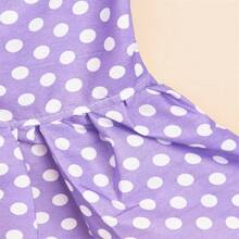 Fashionable Pet Dog Dress, Polka Dot Print Skirt For Small Dogs, Puppy Apparel - Pink - View 9