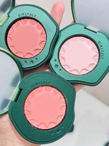 GIRLCULT 三合一多功能面霜 #20 蜜桃色，集腮红、高光和眼影于一体 | 蕴含霍霍巴籽油 | 保湿 | 轻盈易推开，持久显色，提亮肤色，礼盒装 - #20 Peach - 查看 5