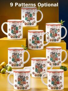 1 pieza Taza personalizada con nombre de mascota, se puede personalizar con nombre de perro o gato, taza de mascota, taza de café personalizada con nombre de mascota, taza personalizada, taza personalizada con nombre de mascota, taza con efecto 3D inflable impresa con perro y gato personalizada, diferentes estilos de tazas, regalo para amantes de mascotas, regalo para dueños de mascotas, adecuado para el Día de San Valentín, Día de la Madre, Día del Padre, cumpleaños o aniversario, regalo de boda, regalo para mamá, papá - Multicolor - Ver 2