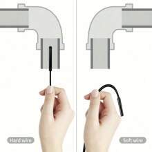 Industrial Video Inspection Camera With 2M/78.7in Rigid Cable, Borescope Camera With 7mm Adjustable Flexible Cable, Android Type With USB Type C Connection For Inspections - 2 Meters / 78.7 Inches - View 8