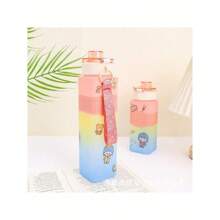 Colorful Multicolor Water Bottle For Boys And Girls 720ml Gym Park Trip - Nhiều màu - Xem 3