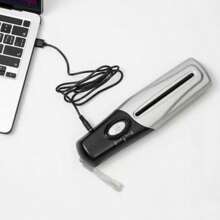 Trituradora De Papel Manual Portátil Para Casa Y Oficina 1 - Blanco y Negro - Ver 5