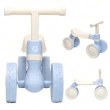 Buba Balance Bike With Sound Blue +12M - Màu xanh lam - Xem 7