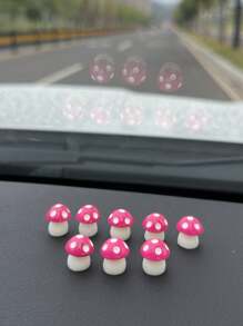 车内 8 件蘑菇装饰 - 均碼 - 查看 10