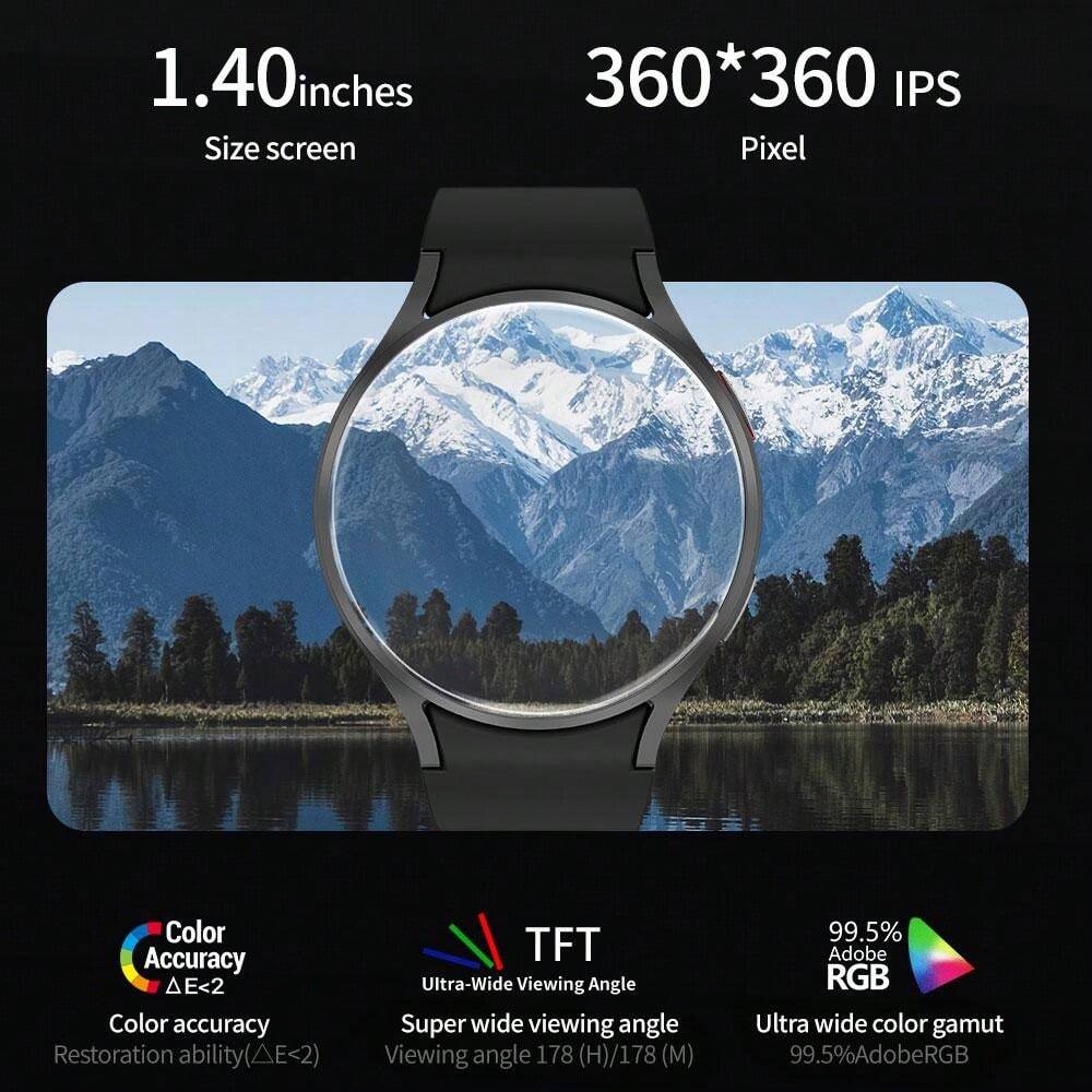 Rolls Timi ROLLS TIMI Men Women Smart Watch Waterproof IP68 1.4inch ...