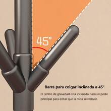 Halloween Decorations Coat Rack Halloween Costumes Fall Decoration Festival Decoration - 黑色 - 查看 6