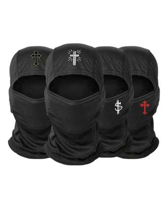 2 piezas/1 pieza/3 piezas Pasamontañas unisex transpirable, máscara facial adecuada para uso diario, viajes al aire libre, motociclismo, senderismo, escalada