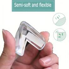 10 protetores de canto premium para bebês - Proteja seus pequenos de bordas e cantos afiados - Ideal para mesas, berços, lareiras e muito mais - Fácil de instalar - Presente perfeito para decoração de família, chá de bebê e Ação de Graças - Ângulo anticolisão 10PCS - Ver 3