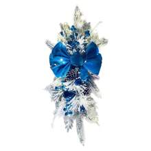 Luces de corona para escaleras, adornos colgantes decorativos para escaleras, accesorios de decoración del hogar (baterías no incluidas) - Mejores regalos de cumpleaños, decoraciones navideñas, decoración de habitaciones, Navidad, invierno, decoración navideña para el hogar, regalos de Navidad, decoración navideña - Multicolor - Ver 17