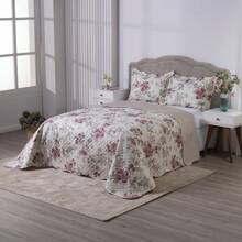 Boutis Ultrasonic Double-Sided 3-Piece Bedspread Kit With Pillowcase - London - View 2