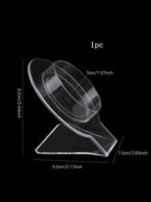 1/2/3/4/5/6/7/8/9/10 pezzi Supporto espositore per bracciali in acrilico, supporto per esposizione di bracciali, supporto per contatore, per il ritorno a scuola