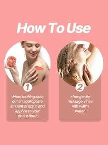 1 件装草莓身体磨砂膏，200g，去角质保湿，温和滋润肌肤，天然水果香味，深层清洁，保湿身体护理，让肌肤柔软亮丽 - 草莓 - 查看 6