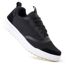 Ultraranger Unisex Black Sneakers Gym Comfortable Skate Walking - Xám - Xem 3