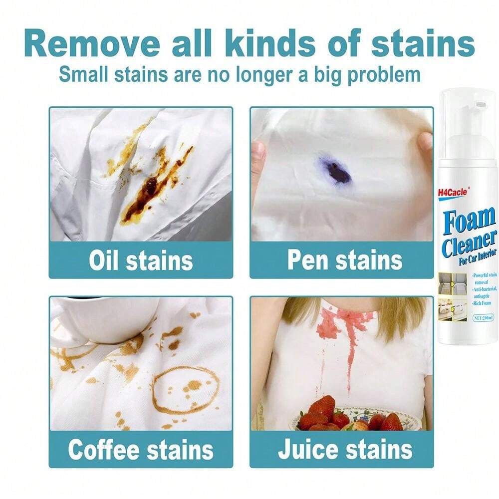 Foam Cleaner, Clothing & Household Cleaning Detergent For Stain Removal