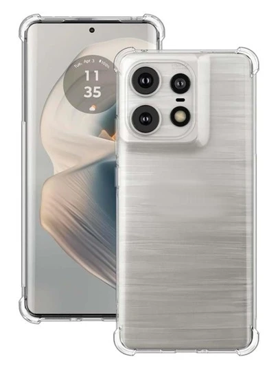 Protector Transparente Reforzado Uso Rudo Acrigel Compatible con Moto EDGE 50 Pro