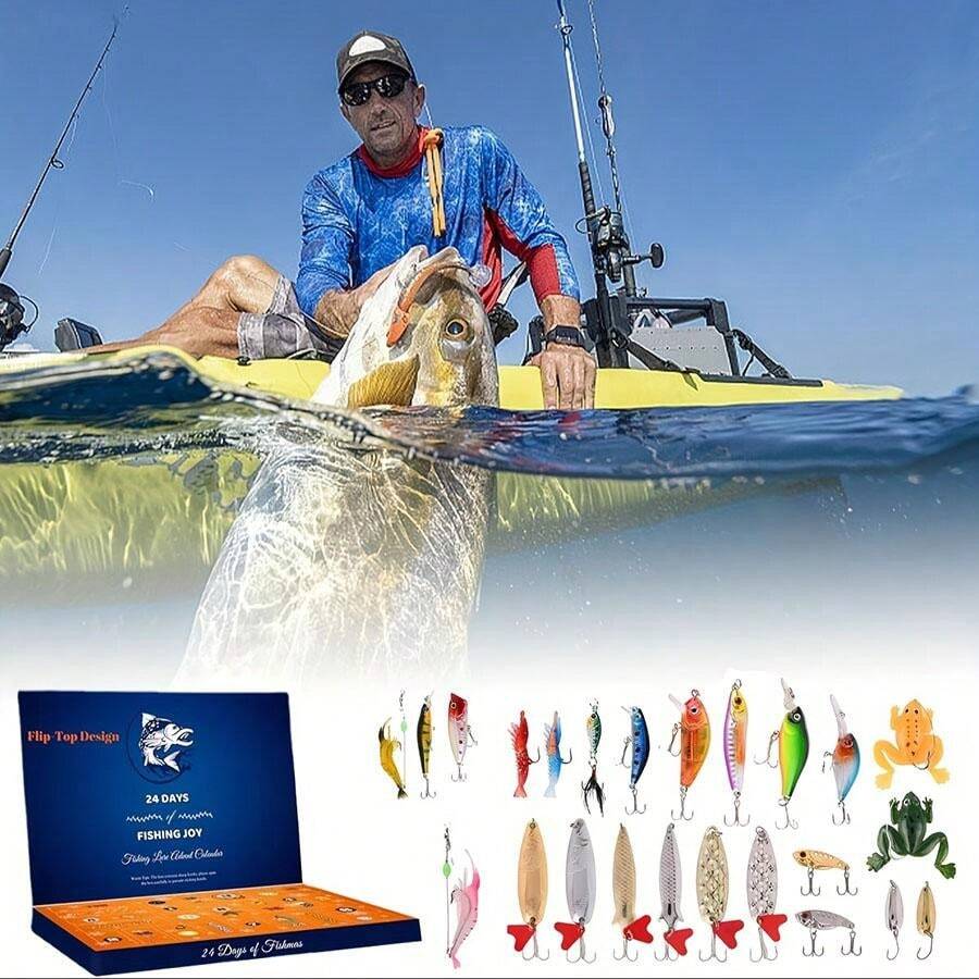 Fishing Bait Advent Calendar