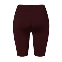 Unisex Fitness Bermuda Shorts With Pocket Comfortable Running Gym Shorts Ice Cold - Burgundy - View 3
