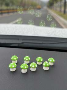 车内 8 件蘑菇装饰 - 均碼 - 查看 9