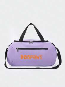 Customized Embroidered Fitness Bag, Men's Basketball Sports Shoulder Bag, Women's Large Capacity Yoga Bag, Fashionable Anniversary Gift, Birthday Gift, Mother's Day Gift, Father's Day Gift, Gift For Best Friend, Gift For Mom/Dad, Gift For Her/Him, Gift For Girlfriend/Boyfriend/Friend,Bags For Ladies Fashionable - Multicolor - View 5