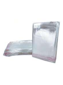 Adhesive Plastic Bag To Protect Manga HQ 18x25 With 55 Units - Minh bạch - Xem 1