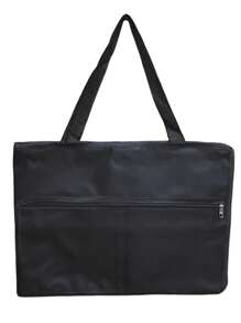 Bolsa Pasta Multi uso Porta Esmaltes Maquiagem Manicure até 120 frascos com 2 bolsos externos e zipers individuais