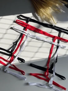 Adjustable Sexy Garter Belt Women's Sexy Lingerie Accessory Resale Wholesale - 白色 - 查看 1