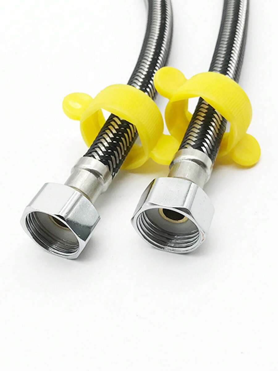 Stainless Steel Braided Hose Double Ended Inlet Pipe, High Pressure