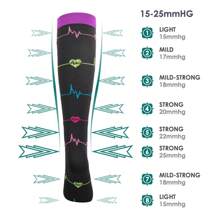 3 pares de calcetines tubulares casuales y deportivos para hombres y mujeres, para ejercicios de adelgazamiento, ciclismo, correr, saltar la cuerda, calcetines hasta el pantorrilla