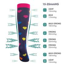 3 pares de calcetines tubulares casuales y deportivos para hombres y mujeres, para ejercicios de adelgazamiento, ciclismo, correr, saltar la cuerda, calcetines hasta el pantorrilla