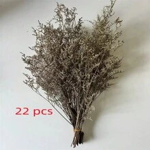 22 Stängelgetrocknete Blumenstrauß, 25-48 cm, Boho-Stil, Hochzeit, Familientreffen, Heimdekoration, langanhaltend, lebhafte Farben, für Feiertage, Tischdekoration, Tischgestecke, künstliche Blumen, Plastikblumen verwendbar - Verschiedenfarbig - Übersicht 13