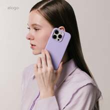 Elago Premium Silicone Phone Case For Iphone For 16 Pro Max Plus - Shockproof, Drop Resistant, Soft Grip, Scratch Resistant, Slim Fit, Micro Cloth Lining, Premium, Sophisticated, Minimalist, Luxury Soft Silicone, Phone Back Cover, Pink, Cute, Multi-Colors, Lens Protective, Gift For Birthday, Mother, Family, Friends, Boyfriend, Girlfriend - Hot Pink - View 7